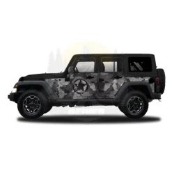 Panele Ochronne 40camuflage Jeep Wrangler JK 4D - wielokrotnego użytku